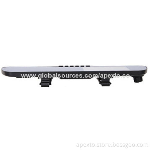 Car Rear-view Mirror, AllWinner A10 Solution, Anti-glare Blue Glass, G-sensor and Motion Detection